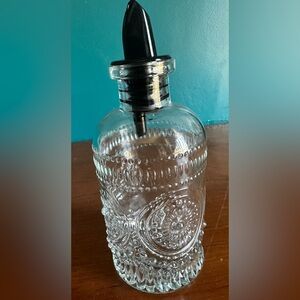 NEW- Beautiful Upscale & Timeless Glass Syrup / Puree / Honey / Soap Dispenser